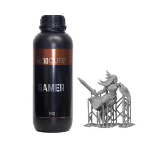 Garrafa de Resina 3D Cure Gamer cinza