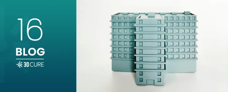 peça impressa com impressora 3D em processo de vulcanização para criação de prototipagem 3d de joias.