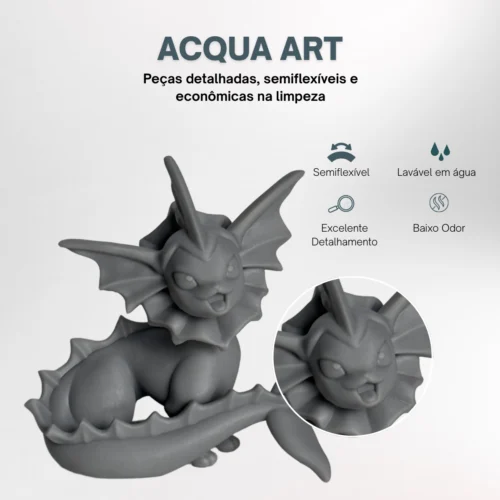 Resina 3D Cure Acqua Art - Imagem 2