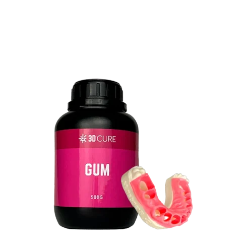 resina flexível para prótese dentaria 3d cure gum