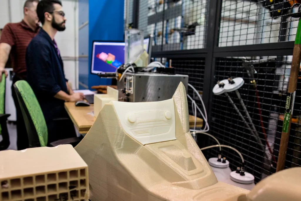 prototipagem com impressão 3d na fábrica da Ford