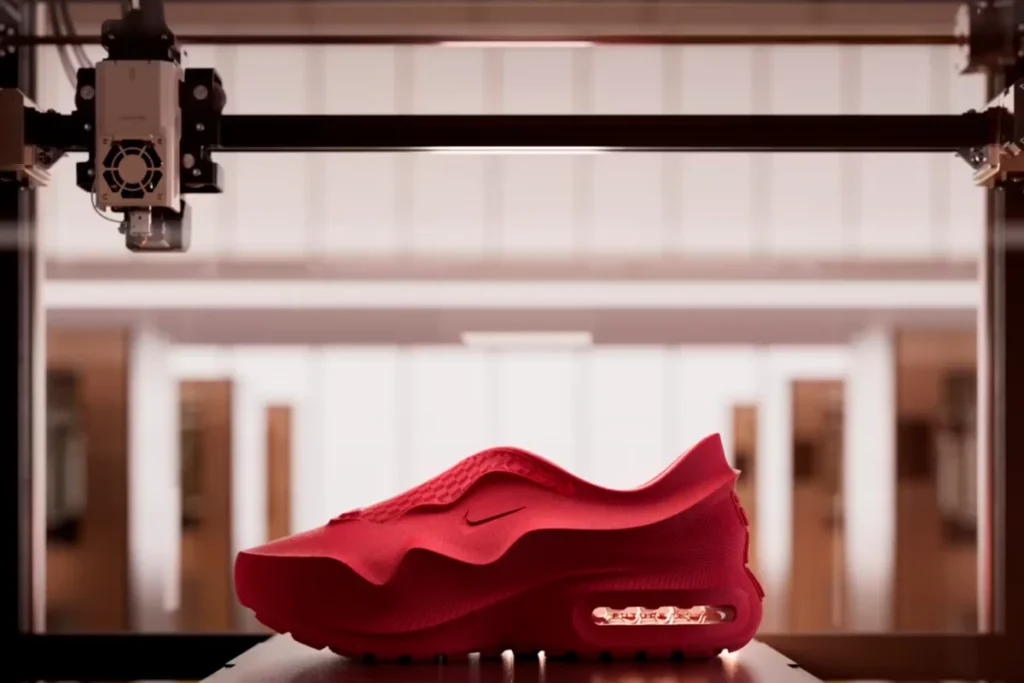prototipagem com impressão 3D na fábrica da Nike