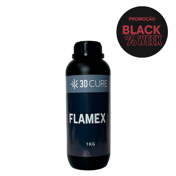 Resina 3D Cure FlameX - 1 kg