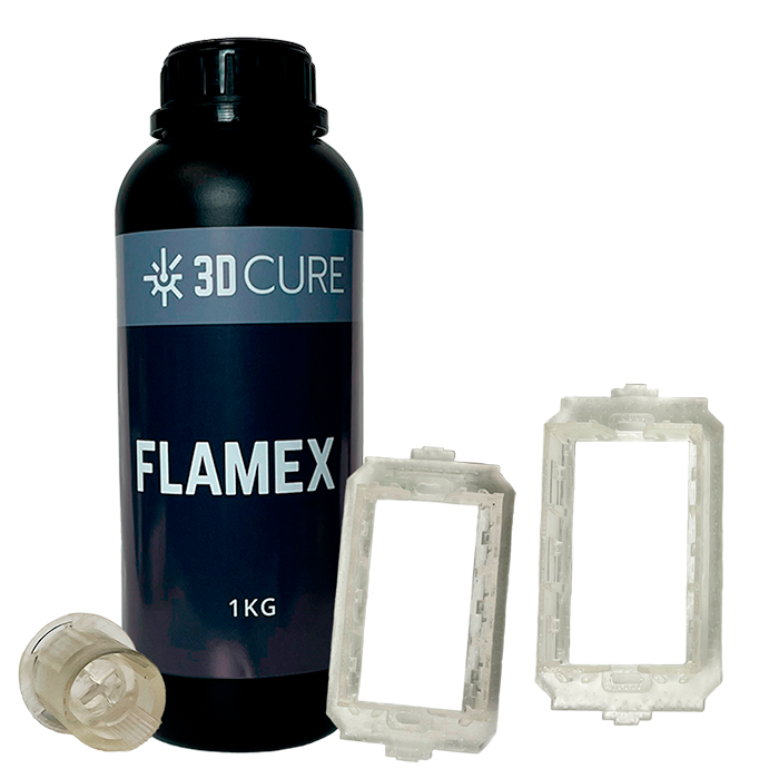 Resina 3D Cure FlameX - 1 kg