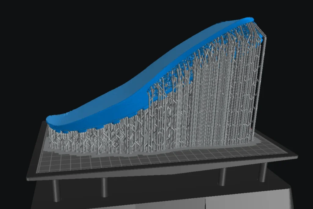 impressão 3d grande no fatiador